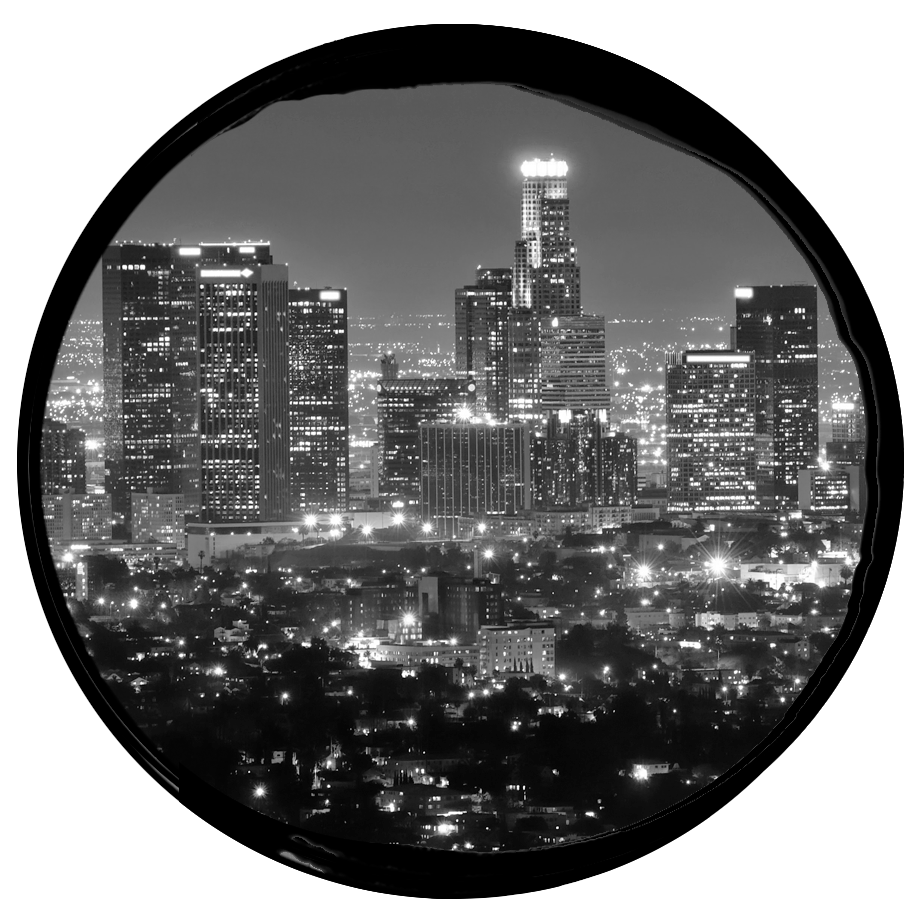 Photo of Los Angeles at night