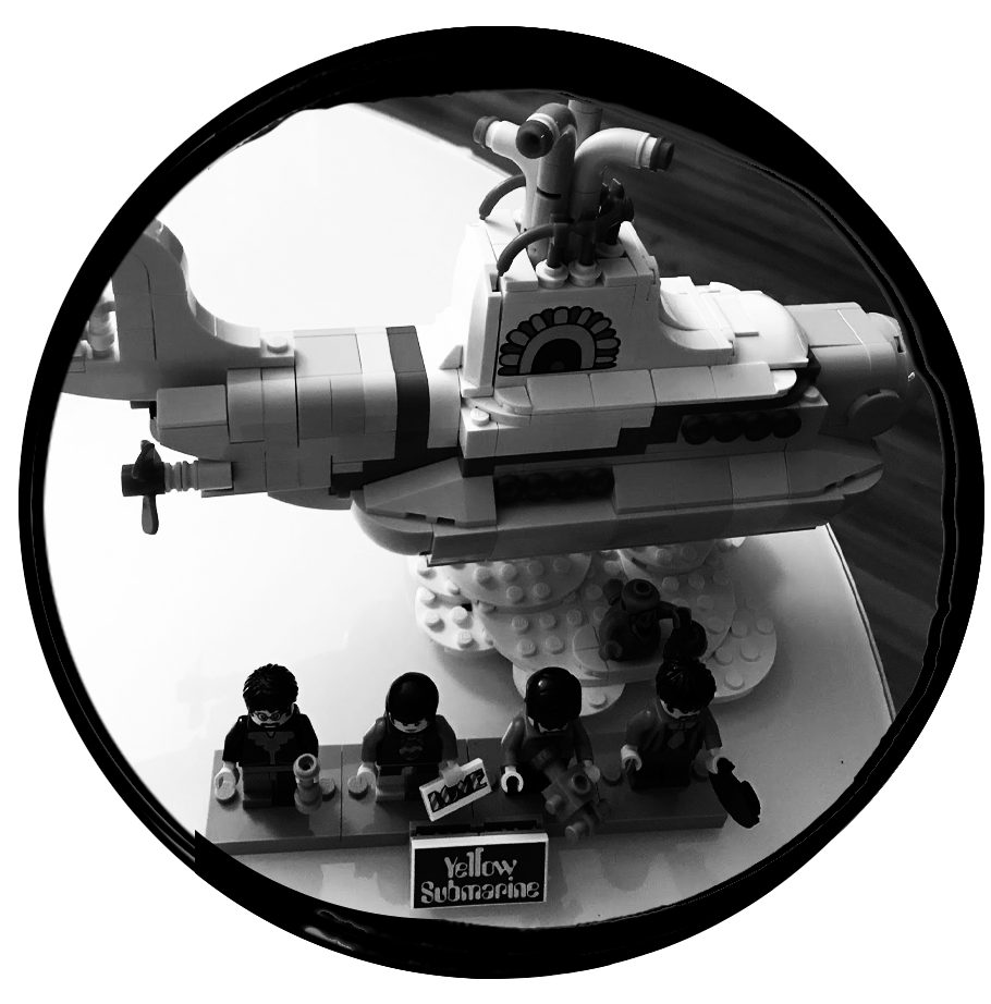 Photo of The Beatles' Yellow Submarine